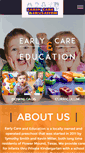 Mobile Screenshot of earlycareandeducation.com